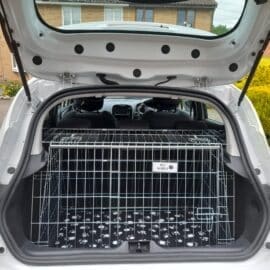 Pet World Car Dog Cage Crate Travel Guard - Renault Clio - 2014 Pet Carrier Travel Crate