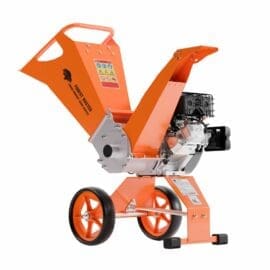 FM8DD Compact Heavy-Duty Petrol Wood Chipper & Mulcher | Powerful 8HP Engine, Direct Drive, Portable Design, UK Engineered