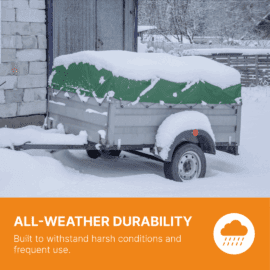 Tarpaulin – Tough, Waterproof, & Versatile Protection (100gsm, Green) 10 Tarp 5