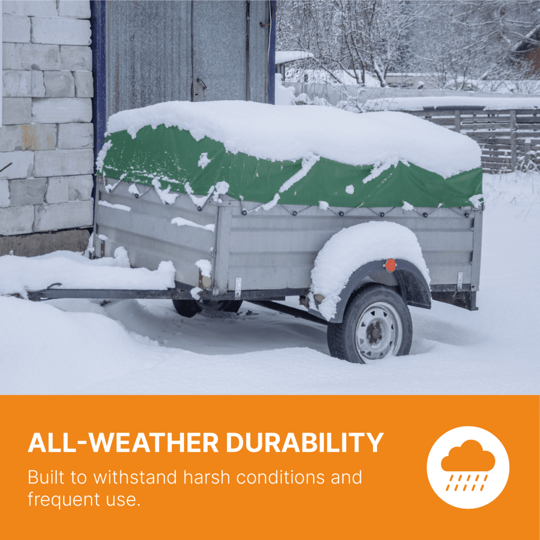 Tarpaulin – Tough, Waterproof, & Versatile Protection (100gsm, Green) 6 Tarpaulin – Tough, Waterproof, & Versatile Protection (100gsm, Green) - Image 4