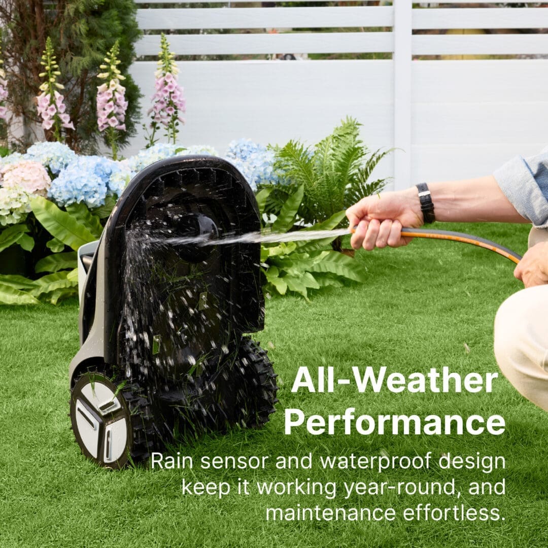 Cortacésped robótico Terramow serie V: corte sin cables con IA para un acabado profesional en jardines reales del Reino Unido - Imagen 6