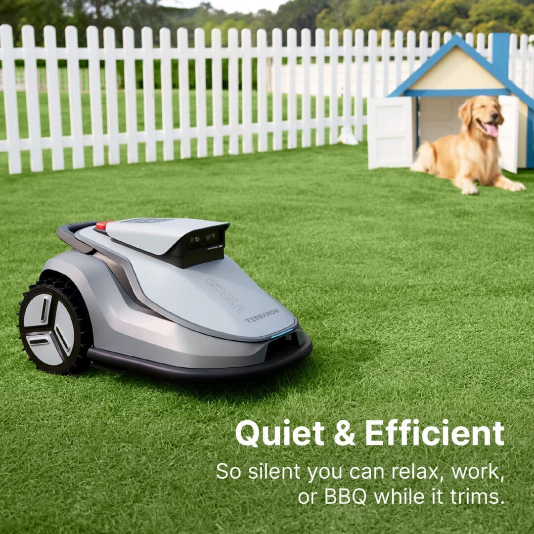 Cortacésped robótico Terramow serie V: corte sin cables con IA para un acabado profesional en jardines reales del Reino Unido - Imagen 7