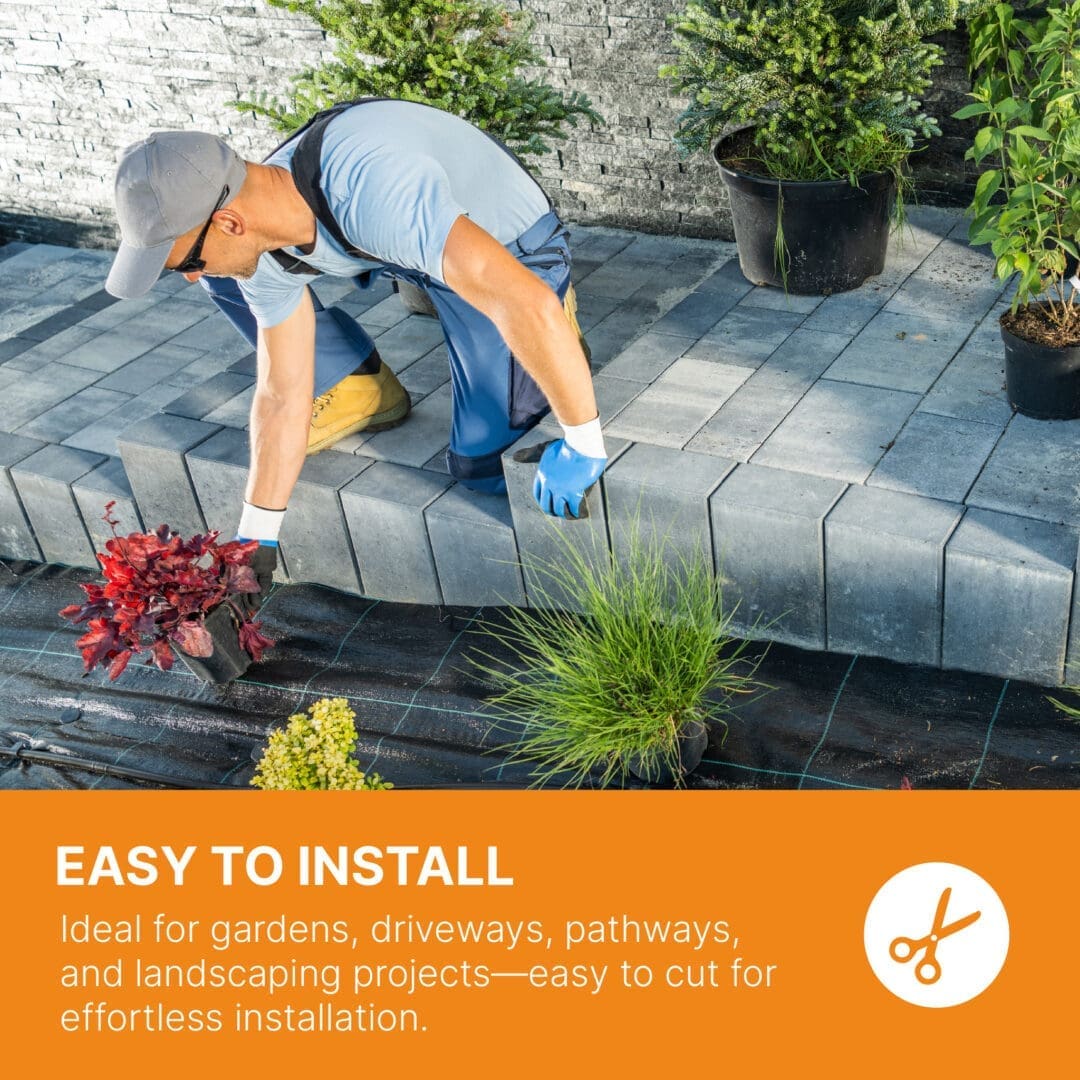 Heavy Duty Weed Control Membrane - Ultimate Solution for a Weed-Free Garden (Various Sizes) 7 Heavy Duty Weed Control Membrane - Ultimate Solution for a Weed-Free Garden (Various Sizes) - Image 5