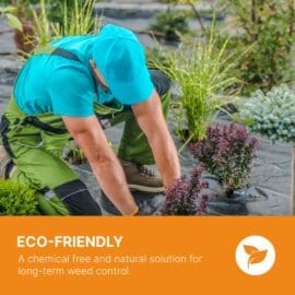 Heavy Duty Weed Control Membrane - Ultimate Solution for a Weed-Free Garden (Various Sizes) 11 Weed Membrane 03 O scaled 1