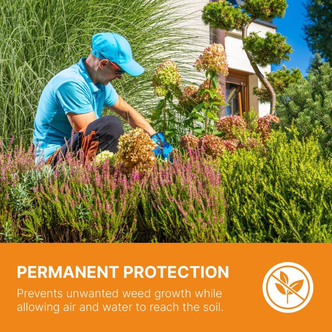 Heavy Duty Weed Control Membrane - Ultimate Solution for a Weed-Free Garden (Various Sizes) 5 Heavy Duty Weed Control Membrane - Ultimate Solution for a Weed-Free Garden (Various Sizes) - Image 3