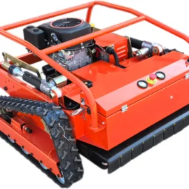 Alternative view of LM-800 Remote Control Petrol Lawn Mower – 16hp RC Lawnmower with Tracks | 800mm Cutting Width for Slopes & Rough Terrain
