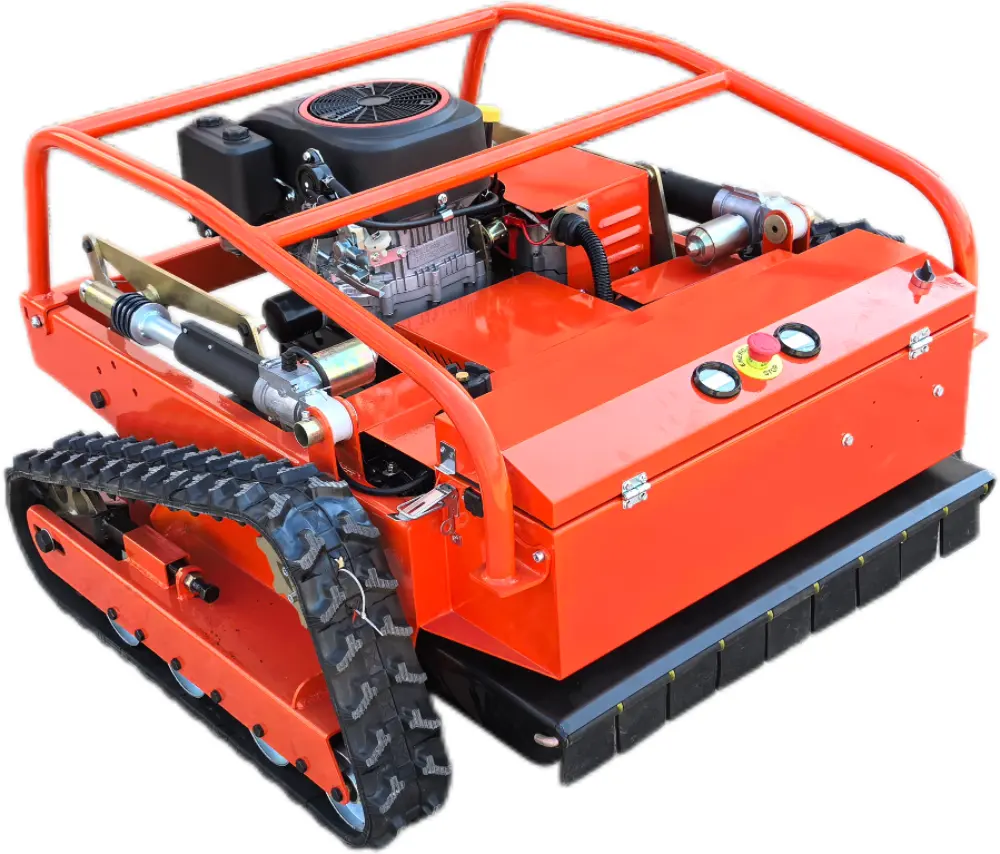 LM-800 Remote Control Petrol Lawn Mower – 16hp RC Lawnmower with Tracks | 800mm Cutting Width for Slopes & Rough Terrain 3 LM-800 Remote Control Petrol Lawn Mower – 16hp RC Lawnmower with Tracks | 800mm Cutting Width for Slopes & Rough Terrain - Image 2